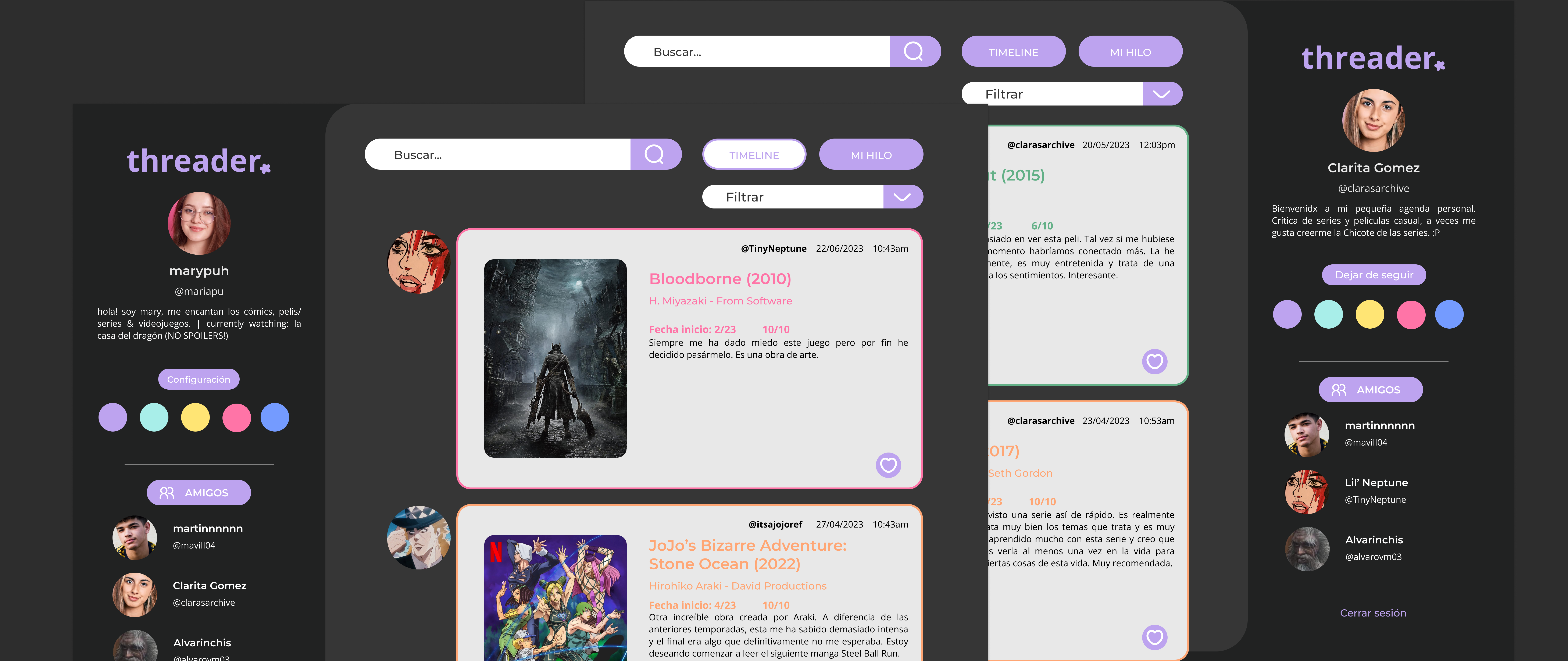 Project Prototype Screenshots Preview